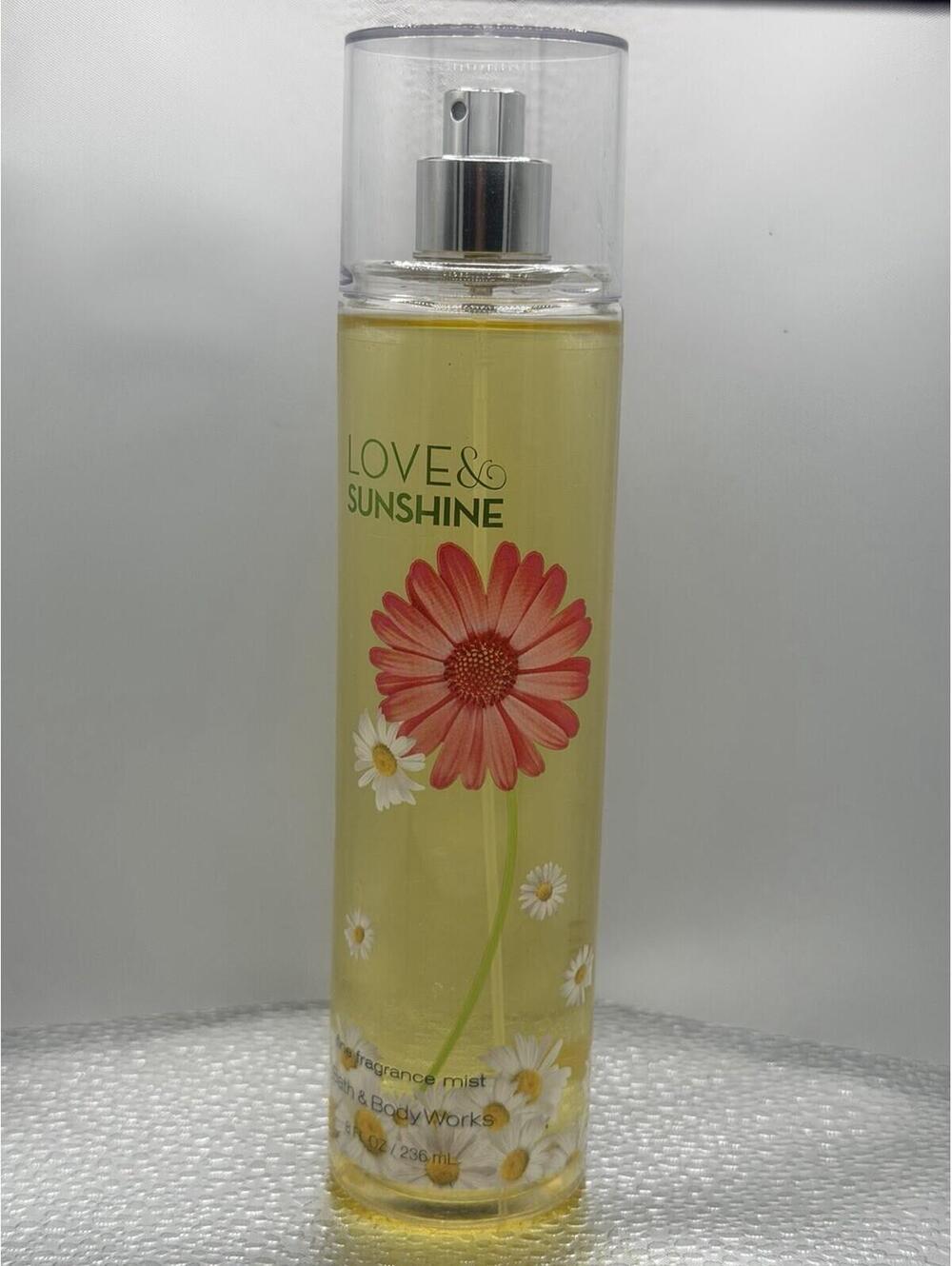 🌼☀️ Bath & Body Works Love & Sunshine Fragrance Mist 8oz ☀️🌼